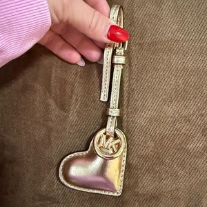 Michael Kors Gold Heart Key Holder
